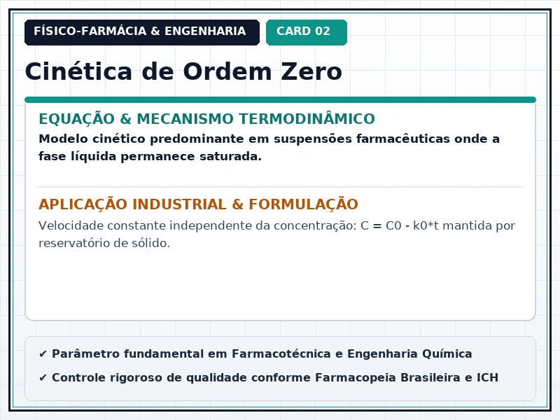 Cartão Técnico 2 - Cinética Química e Degradação de Fármacos