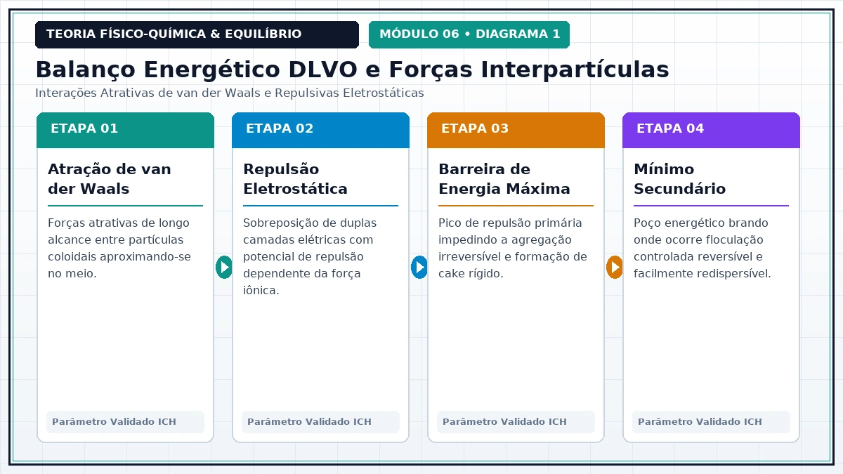 Diagrama Físico-Químico Teórico - Estabilidade de Suspensões e Emulsões