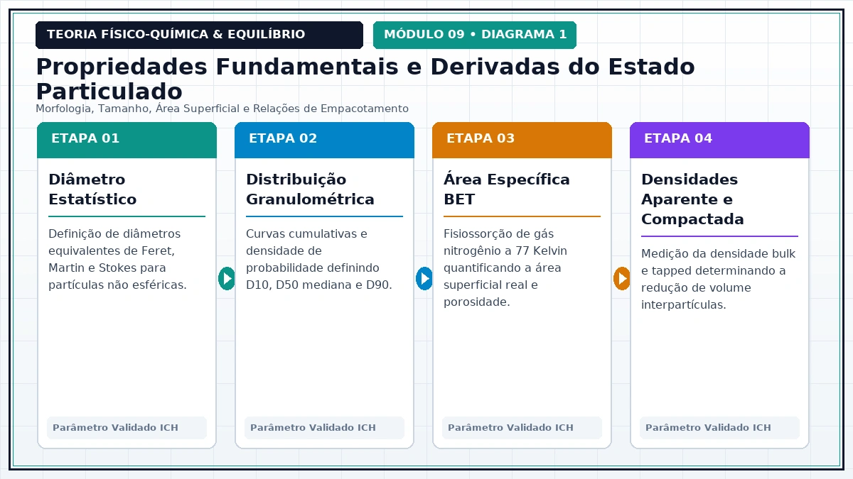 Diagrama Físico-Químico Teórico - Micromerítica e Engenharia de Partículas