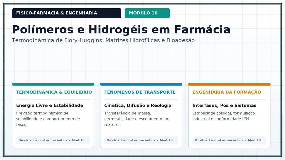 Capa: Físico-Farmácia Aula 280 — Copolímeros Metacrílicos Eudragit no Revestimento Entérico Funcional e Liberação Cólica — Foco Avançado Parte 28