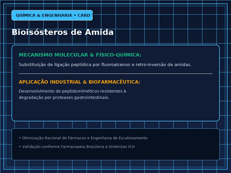 Cartão Técnico 5 - Bioisosterismo Clássico e Não Clássico