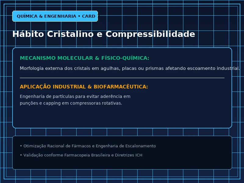Cartão Técnico 7 - Cristalografia e Polimorfismo Farmacêutico