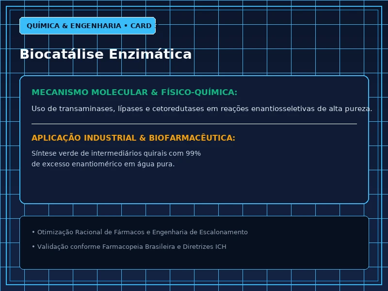 Cartão Técnico 3 - Química Verde e Reatores Farmacêuticos