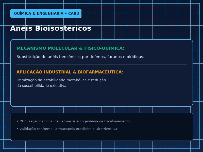 Cartão Técnico 5 - Relação Estrutura-Atividade e Farmacóforos
