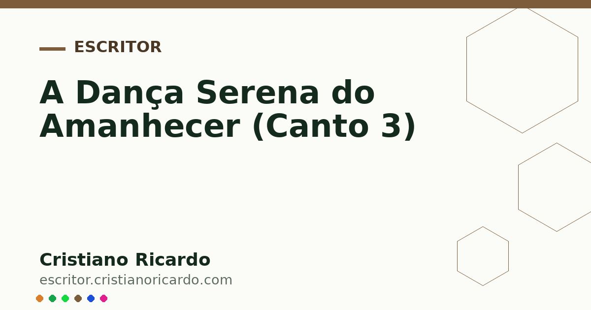 Card OG automático: A Dança Serena do Amanhecer (Canto 3)