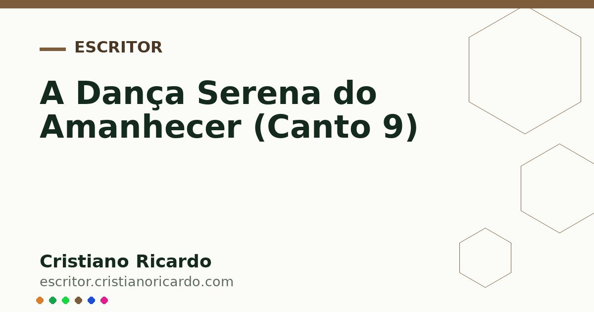 Card OG automático: A Dança Serena do Amanhecer (Canto 9)