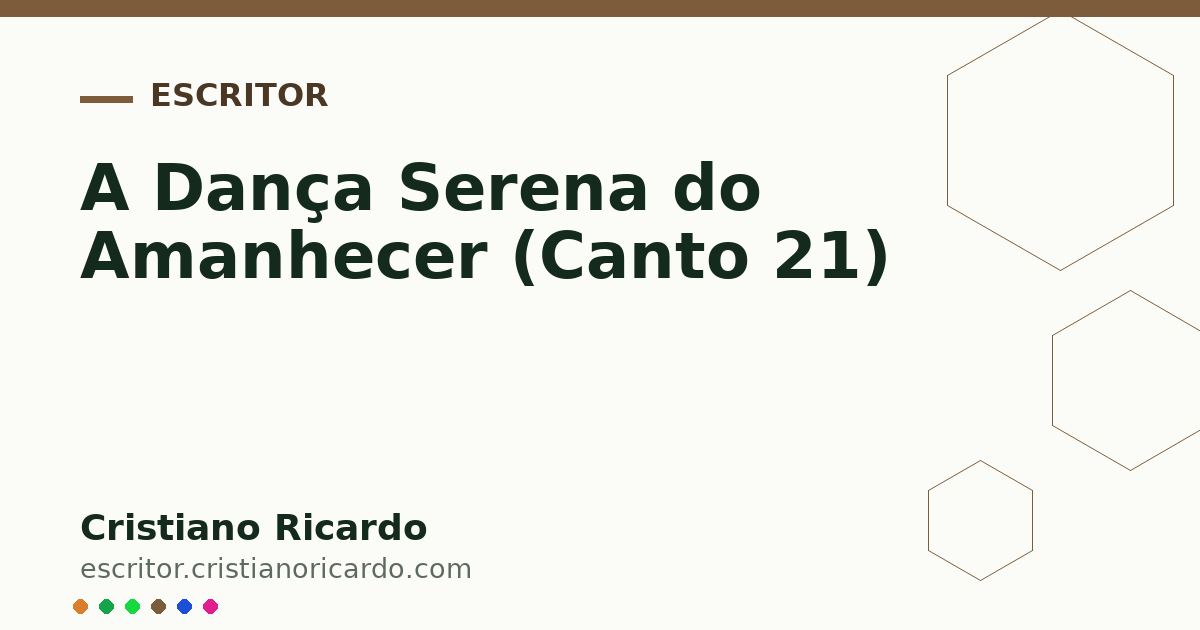 Card OG automático: A Dança Serena do Amanhecer (Canto 21)