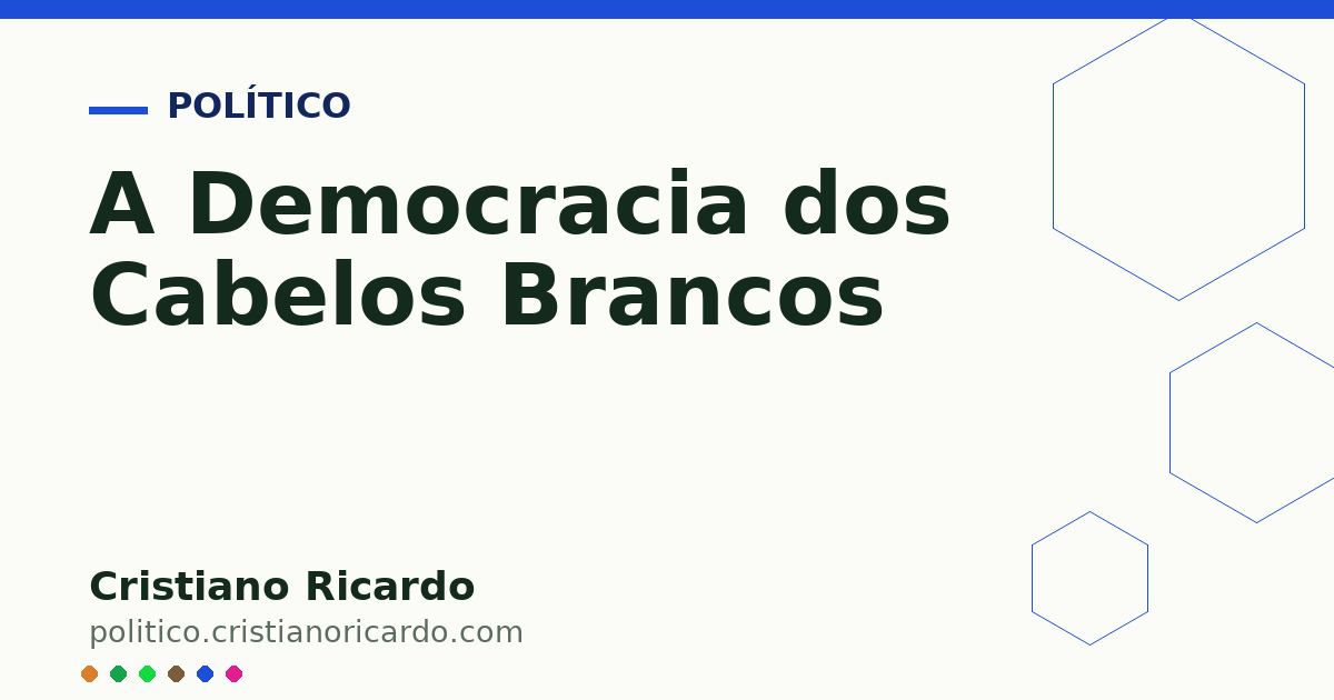 Card OG automático: A Democracia dos Cabelos Brancos