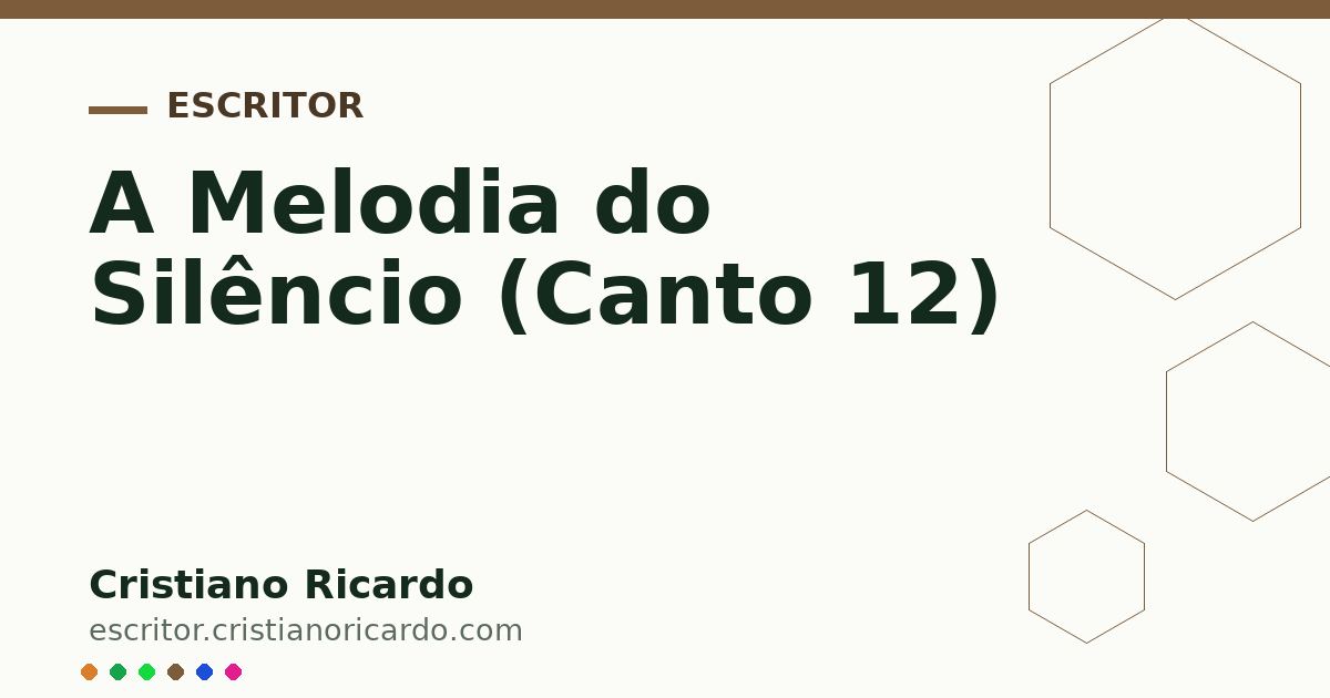 Card OG automático: A Melodia do Silêncio (Canto 12)