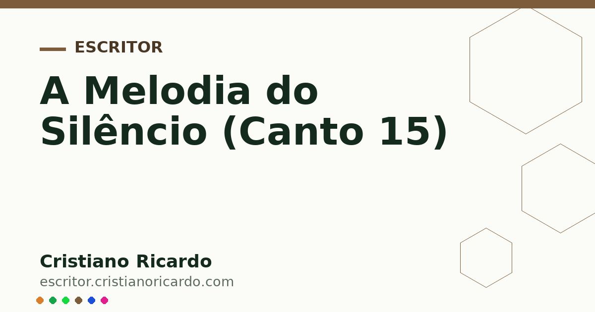Card OG automático: A Melodia do Silêncio (Canto 15)