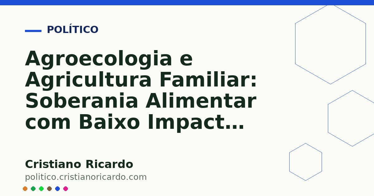 Card OG automático: Agroecologia e Agricultura Familiar: Soberania Alimentar com Baixo Impacto (Edição 2010)