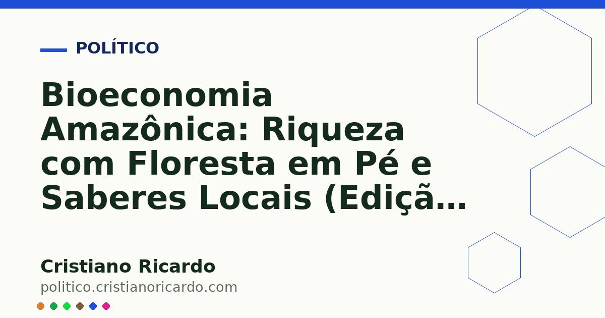 Card OG automático: Bioeconomia Amazônica: Riqueza com Floresta em Pé e Saberes Locais (Edição 2011)