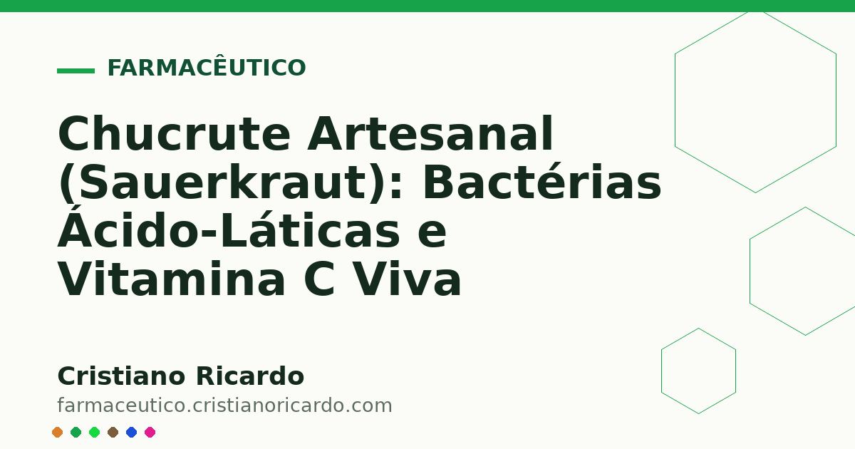 Card OG automático: Chucrute Artesanal (Sauerkraut): Bactérias Ácido-Láticas e Vitamina C Viva