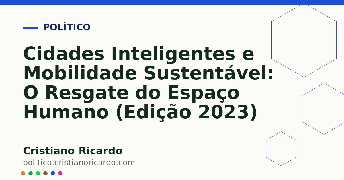 Card OG automático: Cidades Inteligentes e Mobilidade Sustentável: O Resgate do Espaço Humano (Edição 2023)