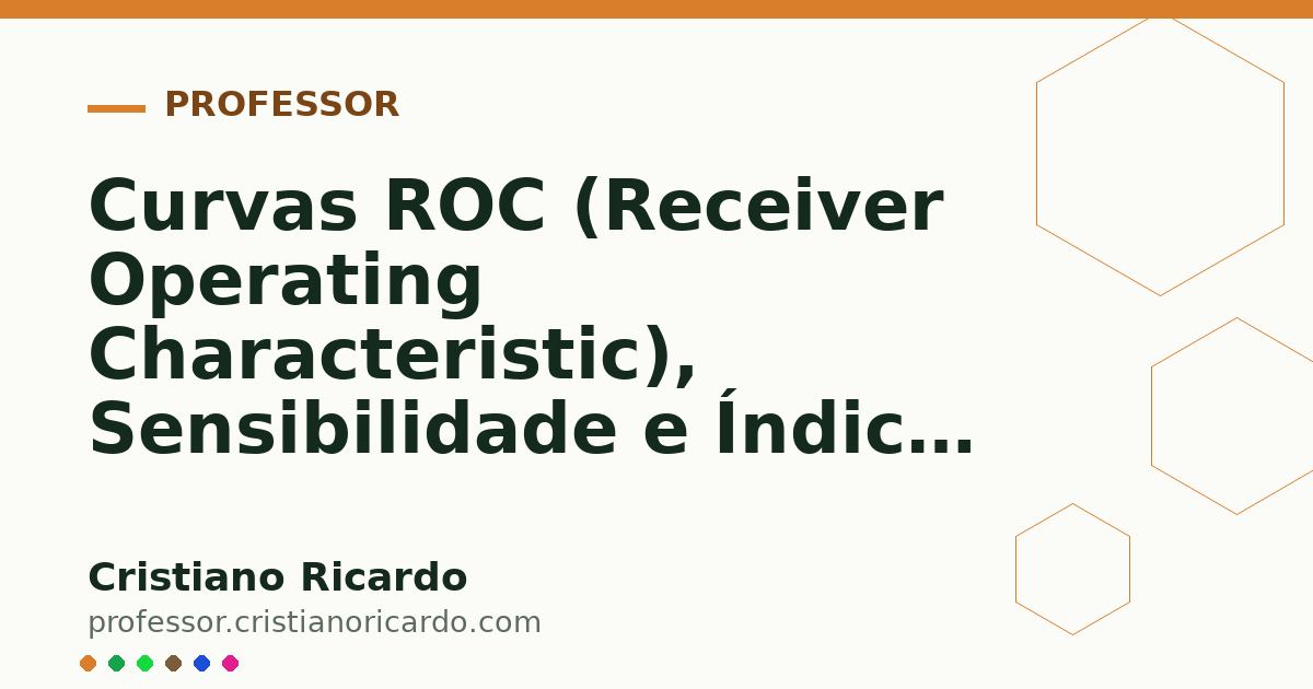 Card OG automático: Curvas ROC (Receiver Operating Characteristic), Sensibilidade e Índice de Youden (Tratado de Bioestatística Clínica 2016)