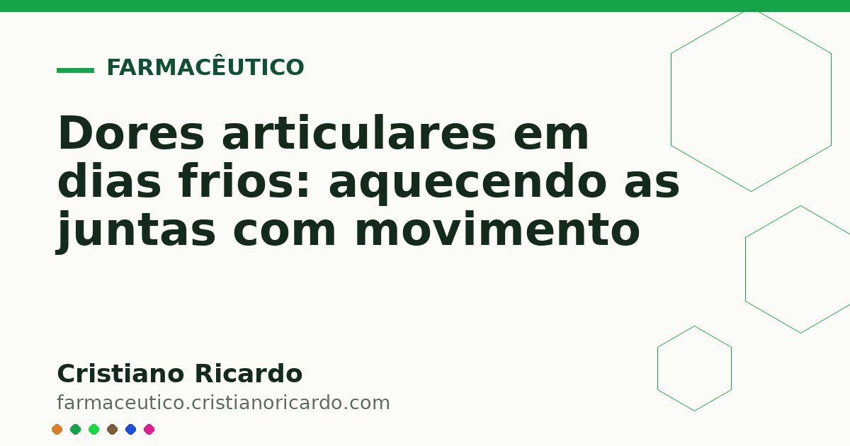 Card OG automático: Dores articulares em dias frios: aquecendo as juntas com movimento