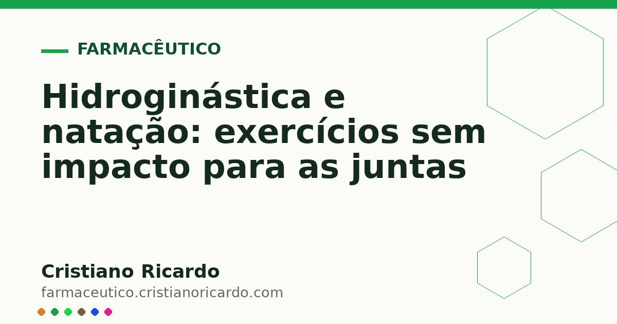 Card OG automático: Hidroginástica e natação: exercícios sem impacto para as juntas