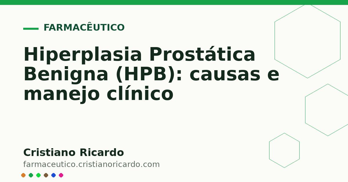 Card OG automático: Hiperplasia Prostática Benigna (HPB): causas e manejo clínico