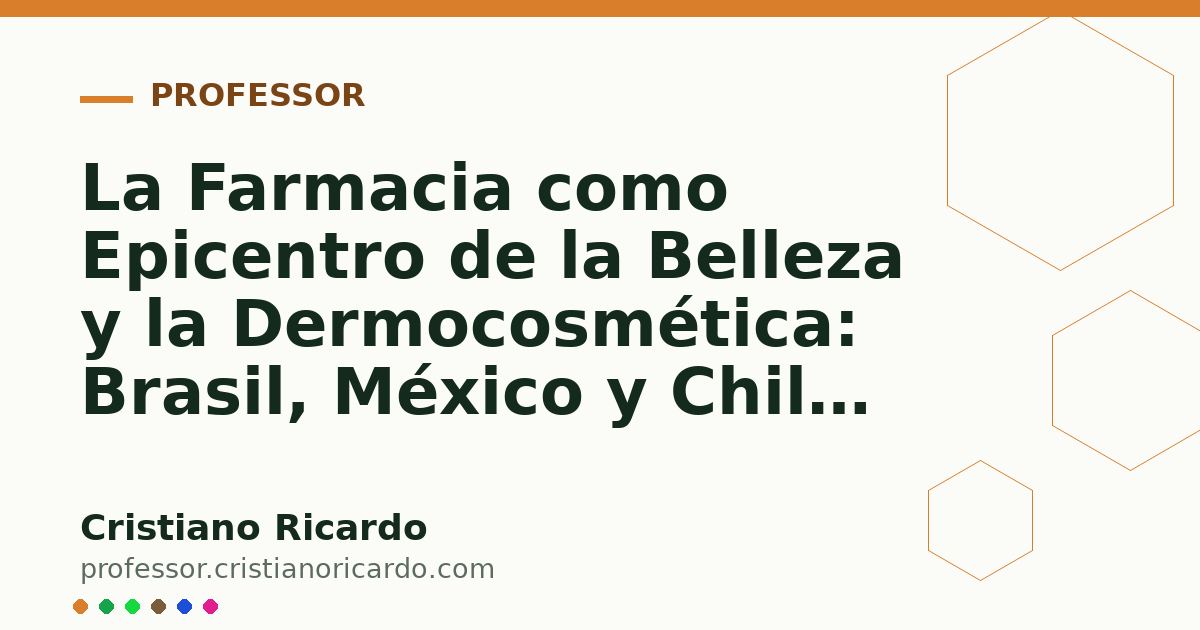 Card OG automático: La Farmacia como Epicentro de la Belleza y la Dermocosmética: Brasil, México y Chile (Análisis de Mercado & Ciencia 2019)
