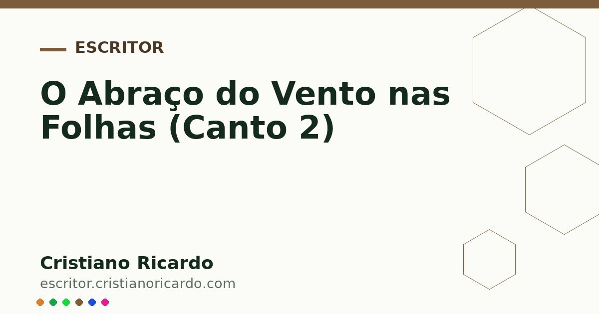 Card OG automático: O Abraço do Vento nas Folhas (Canto 2)