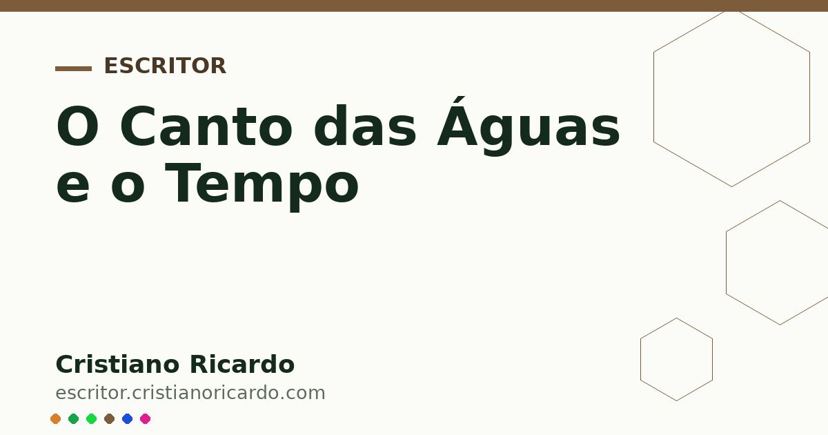 Card OG automático: O Canto das Águas e o Tempo