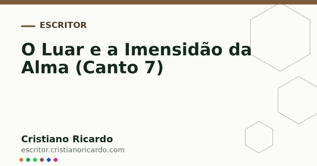 Card OG automático: O Luar e a Imensidão da Alma (Canto 7)