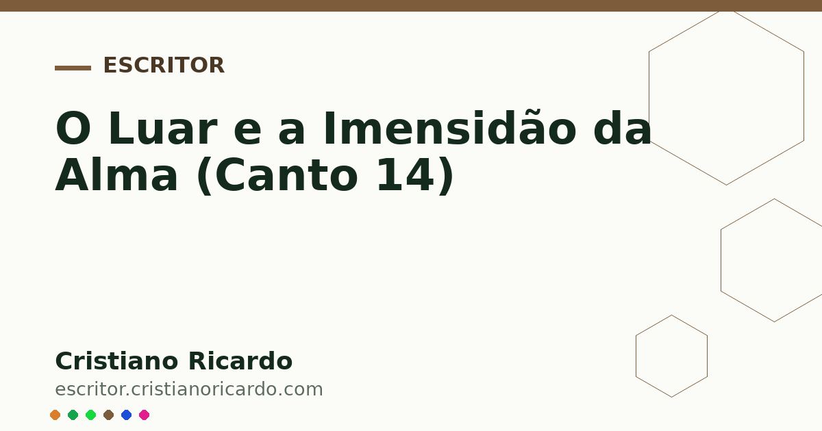 Card OG automático: O Luar e a Imensidão da Alma (Canto 14)