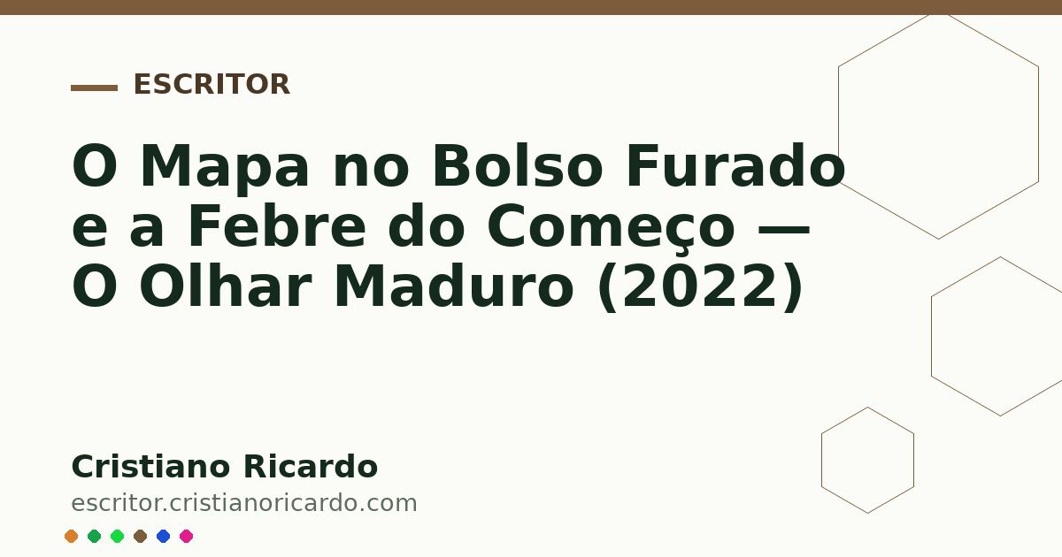 Card OG automático: O Mapa no Bolso Furado e a Febre do Começo — O Olhar Maduro (2022)