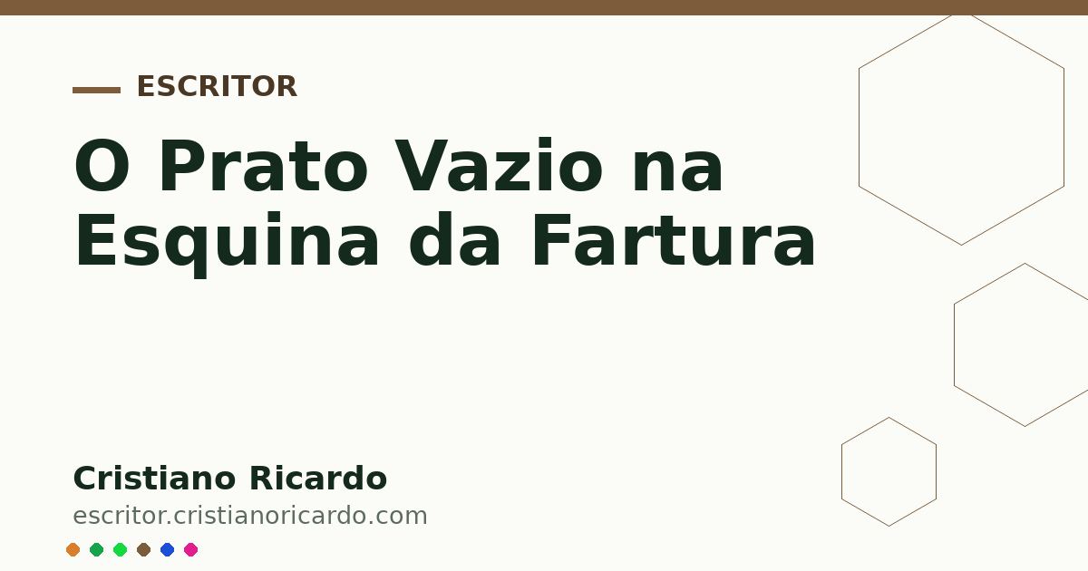 Card OG automático: O Prato Vazio na Esquina da Fartura