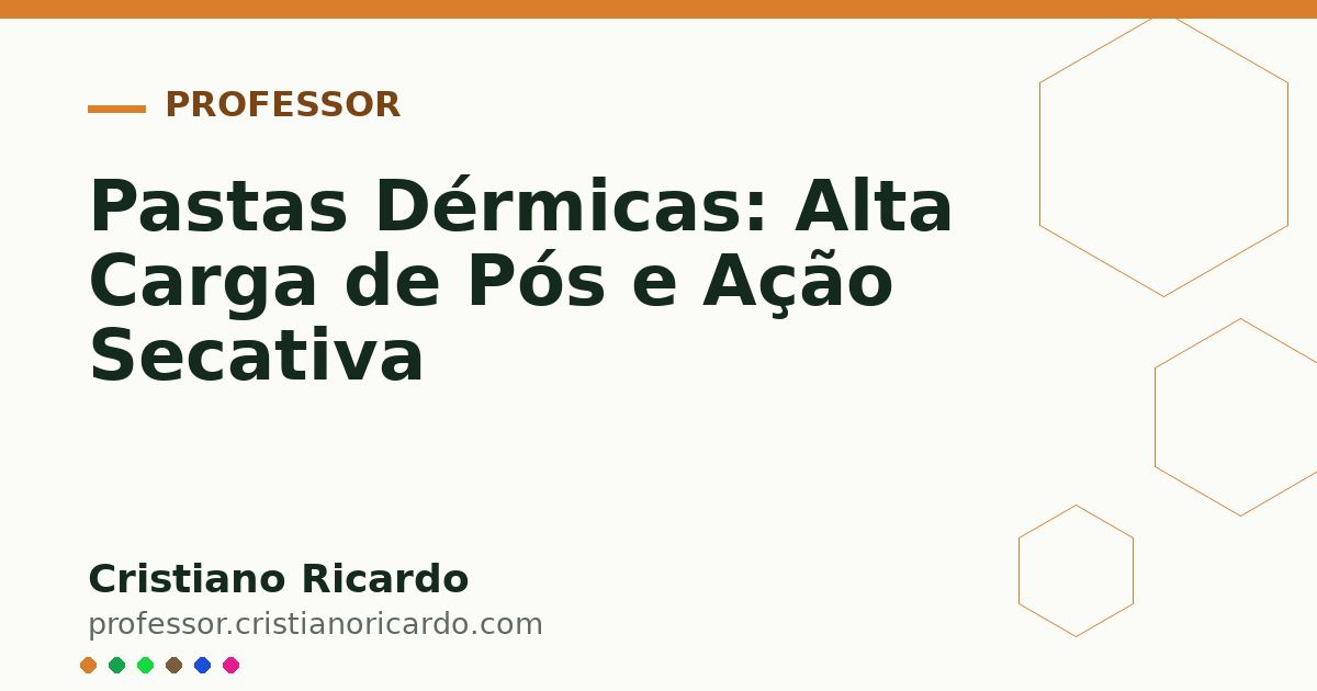 Card OG automático: Pastas Dérmicas: Alta Carga de Pós e Ação Secativa