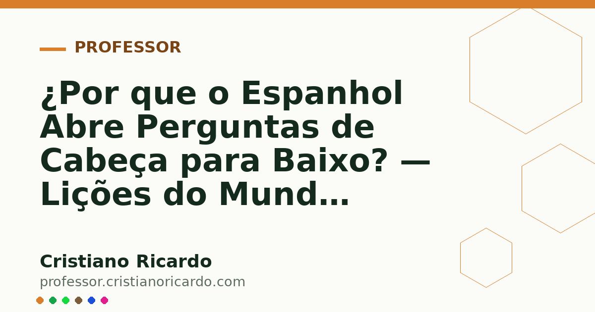 Card OG automático: ¿Por que o Espanhol Abre Perguntas de Cabeça para Baixo? — Lições do Mundo Hispânico (2025)