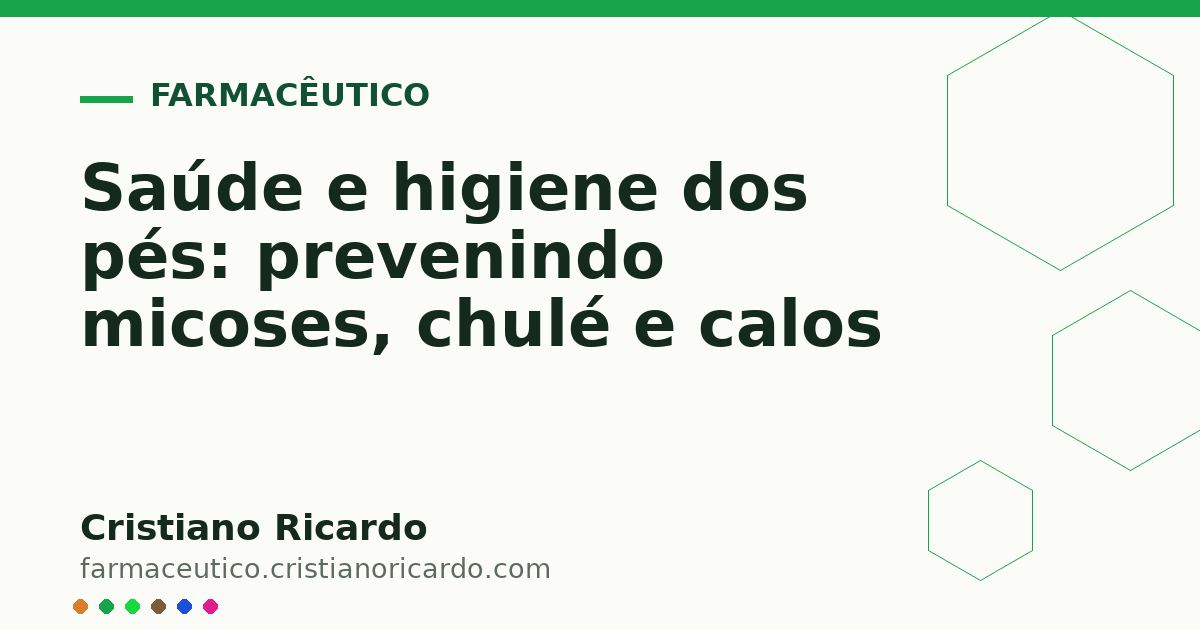 Card OG automático: Saúde e higiene dos pés: prevenindo micoses, chulé e calos