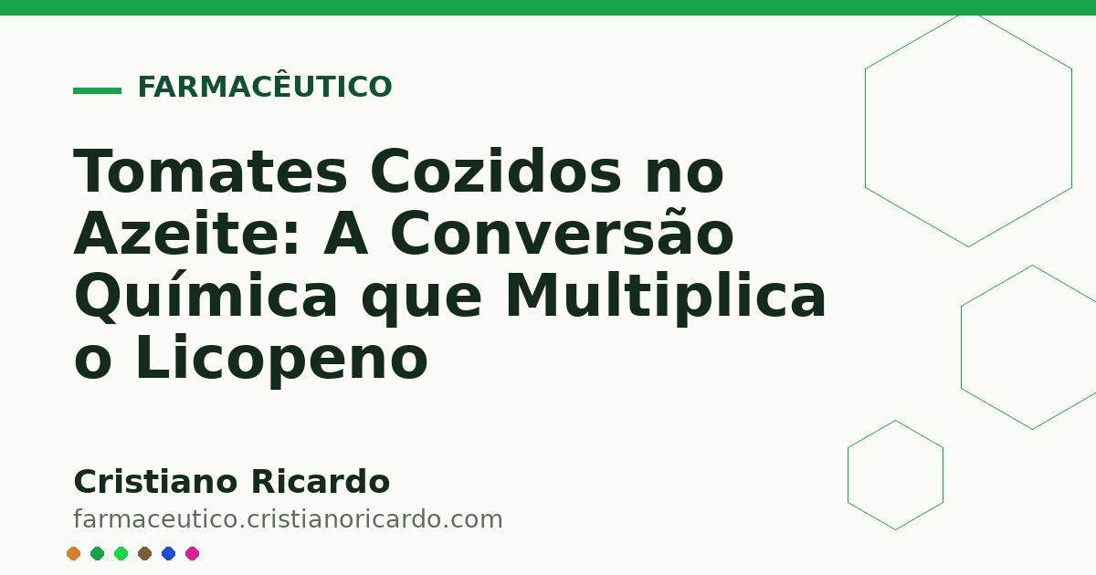 Card OG automático: Tomates Cozidos no Azeite: A Conversão Química que Multiplica o Licopeno