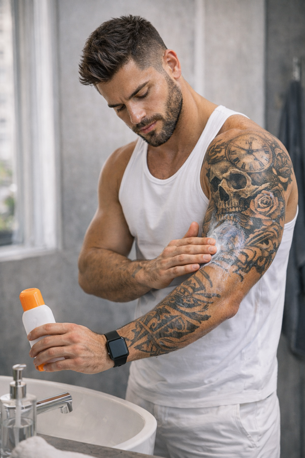 Estética Masculina e Cuidados com Tatuagem: Perspectivas Dermatológicas e Imunológicas