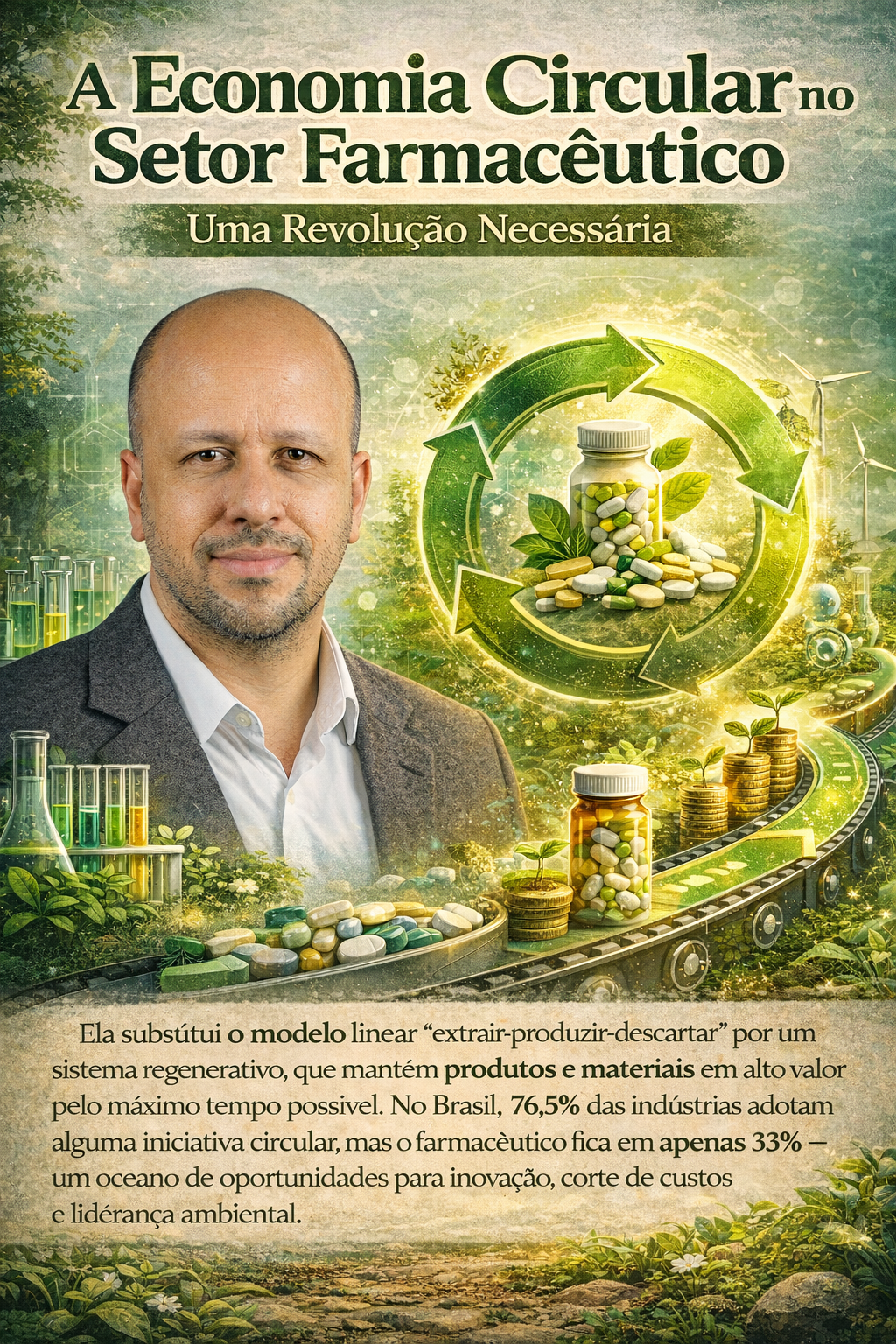 Economia Circular na Indústria Farmacêutica: Do Desperdício à Regeneração Sustentável