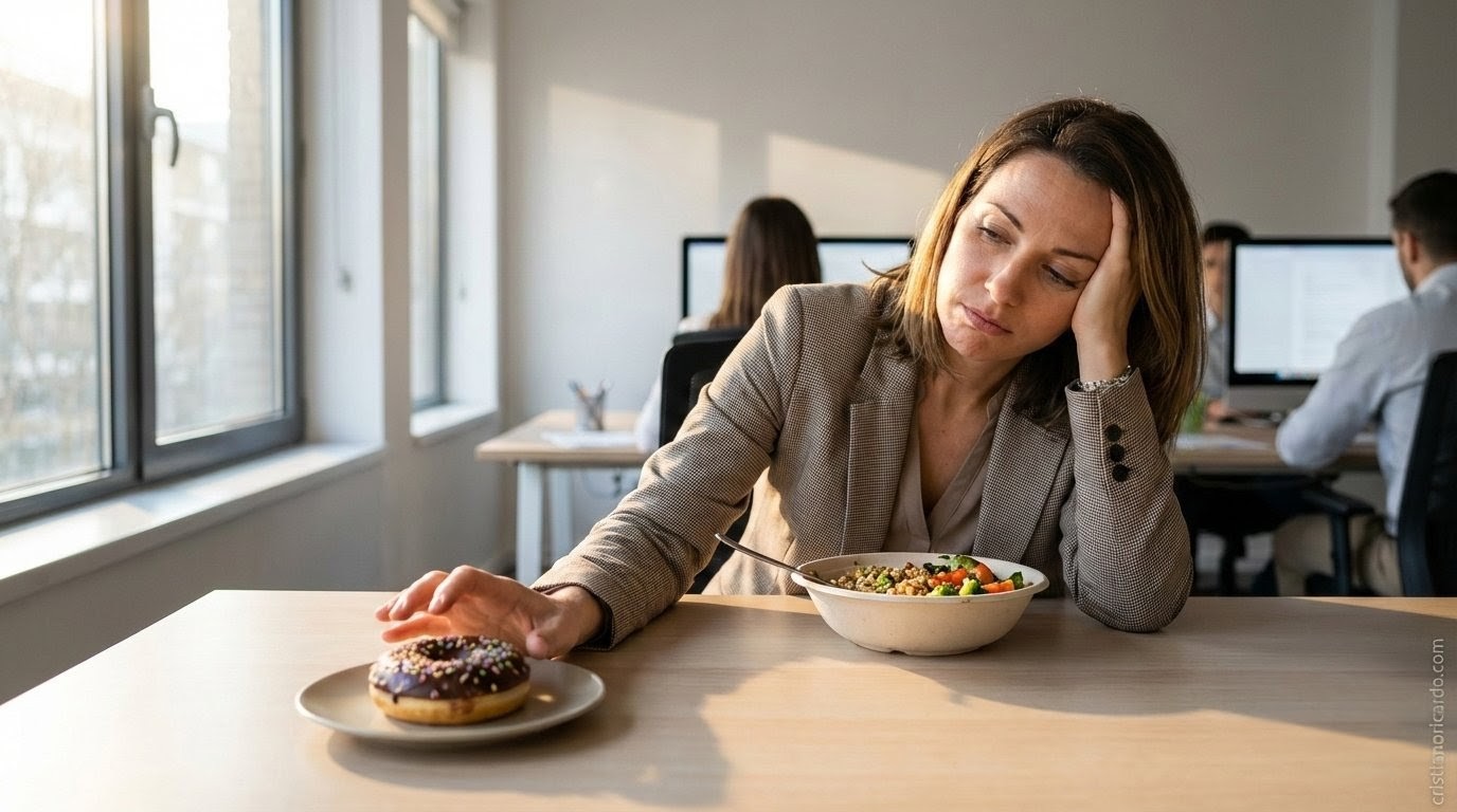 Vontade incontrolável de doce depois de comer? O problema não é o seu foco, é a sua Insulina
