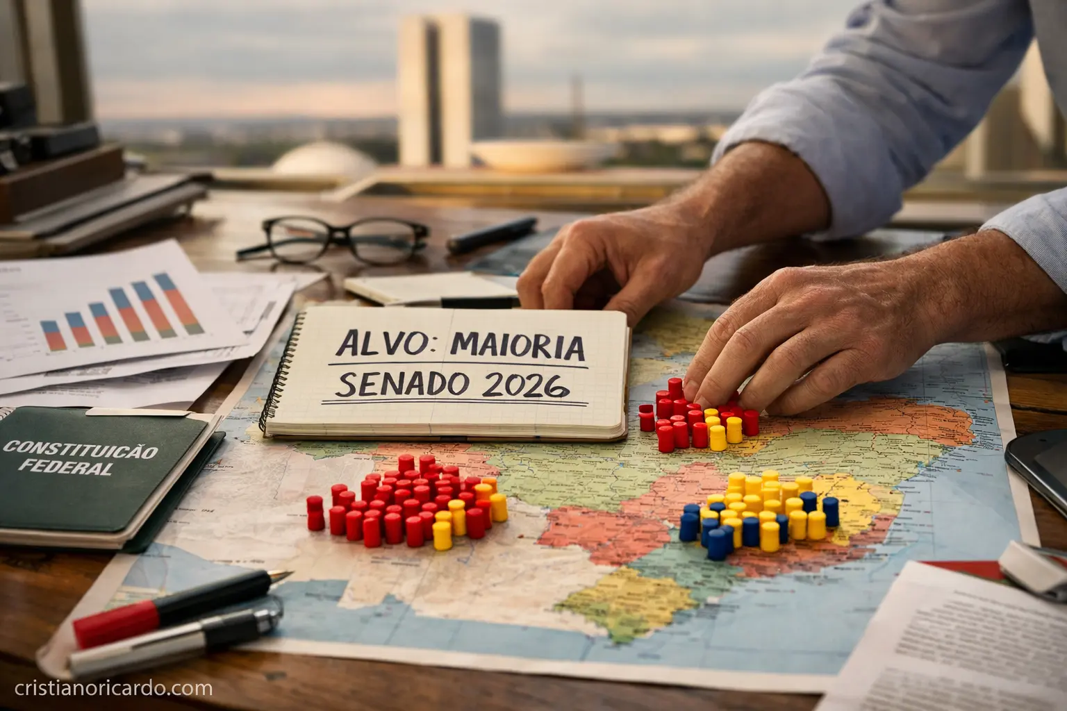 Esquerda articula federações para 2026 visando Senado