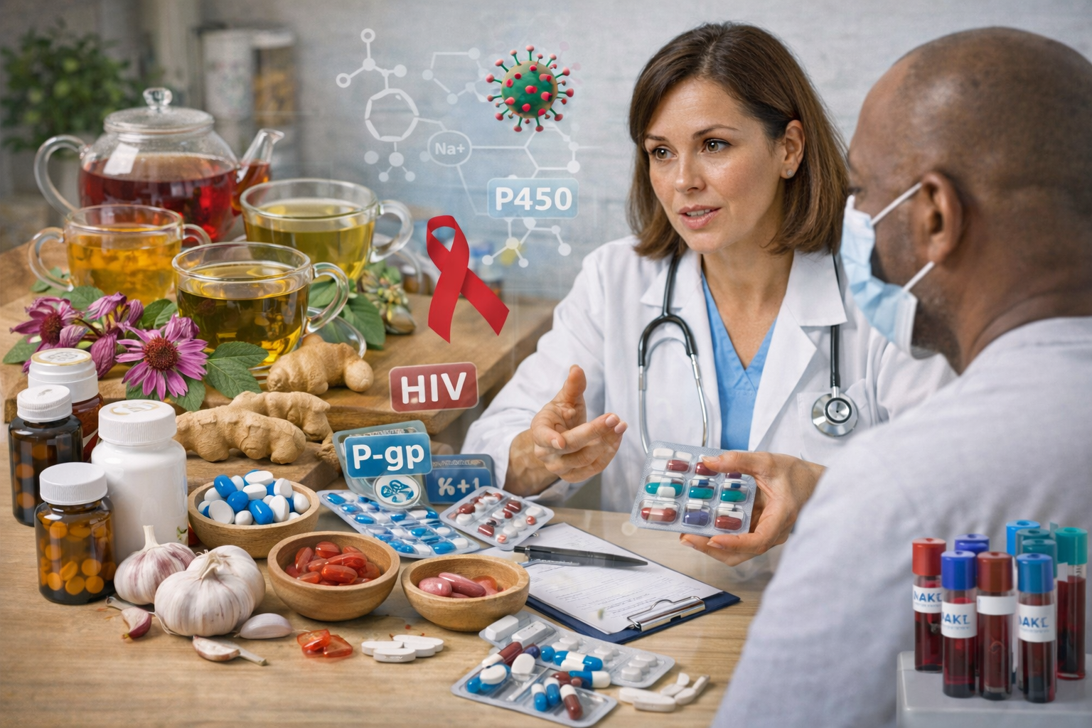 Interação fármaco-nutriente em pessoas vivendo com HIV