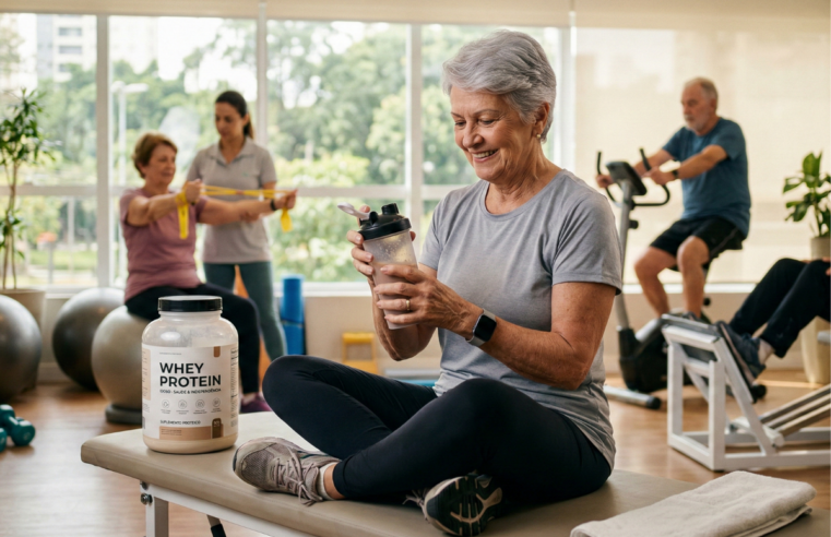 Whey Protein na Terceira Idade: O Fim do Mito e a Batalha pela Independência